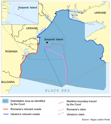 Map of Maritime Delimitation Map of Maritime Delimitation